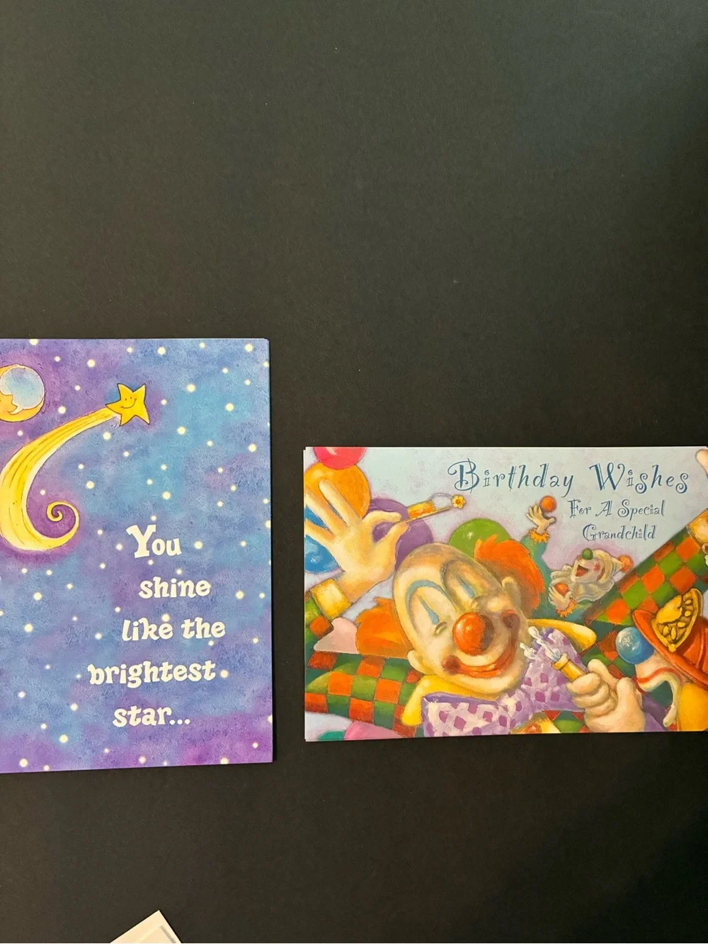 Grandchild Birthday cards set